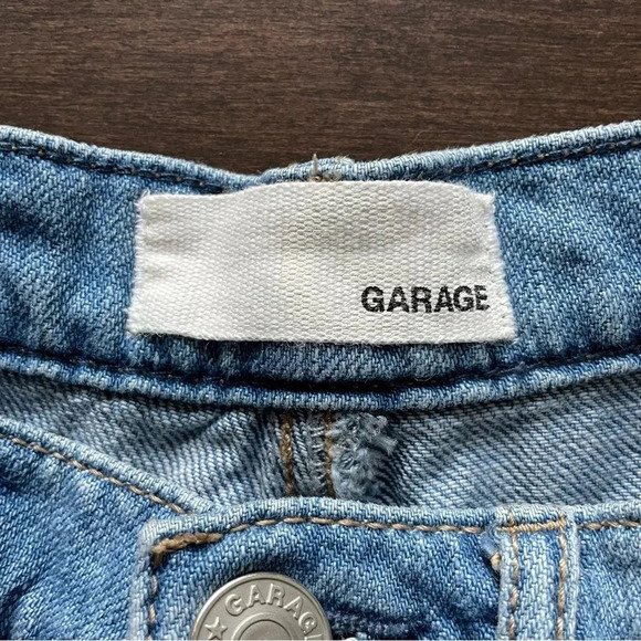 Garage Denim Festival Shorts with  Aztec Print Womens 7 - Picture 11 of 11